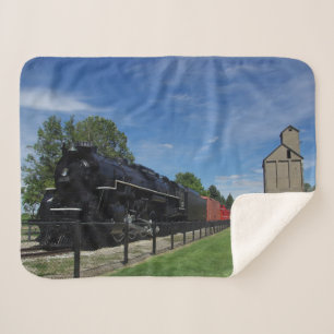 Manta Sherpa Pere Marquette 1223 tren sherpa blanket