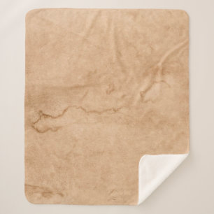Manta Sherpa Pergamino de textura antiguo de papel