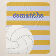 Periwinkle y Yellow Gigante Volleyball Strike