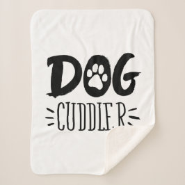 Manta Sherpa Perro Cuddler Perro Feliz Cuddler Draw