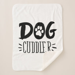 Manta Sherpa Perro Cuddler Perro Feliz Cuddler Draw