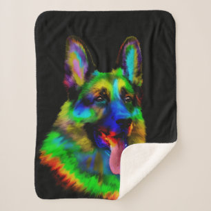 Manta Sherpa Perro de pastor alemán - GSD