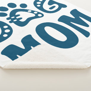 Manta Sherpa Perro Mamá