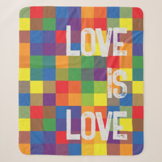 Manta Sherpa Personalización de la placa de orgullo de verifica