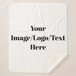 Manta Sherpa Personalización o Personalizar