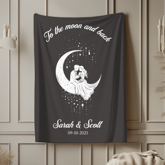 Manta sherpa personalizada con nombre y fecha de b (Subido por el creador)