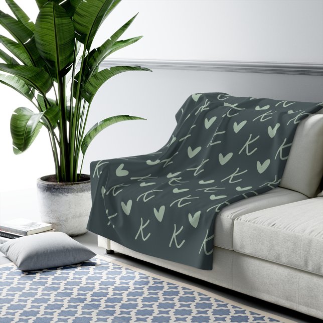 Manta Sherpa Personalizado acogedor Monograma, regalo cálido pa (custom initial blanket, personalized name blanket, monogram Sherpa blanket, wedding gift blanket)