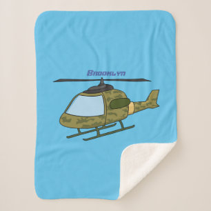 Manta Sherpa Personalizado de helicópteros de camoflage del ejé