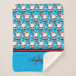 Manta Sherpa Personalizado de Stanta Blue