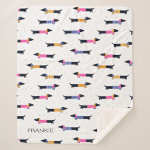 Personalizado del Tramo del perro de Dachshund