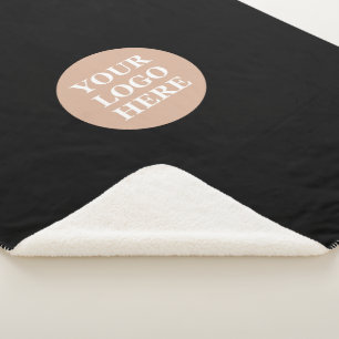 Manta Sherpa Personalizado, elegante, moderno y mínimo