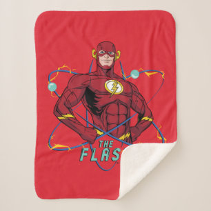 Manta Sherpa Personalizado Flash Atomic Graphic