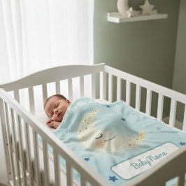 Manta Sherpa PersonalizedUnder the Stars Soft Blanket - Baby