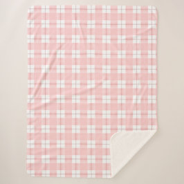 Manta Sherpa Pescado rosado sombreado