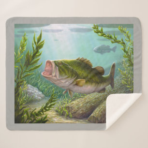Manta Sherpa Pescados bajos