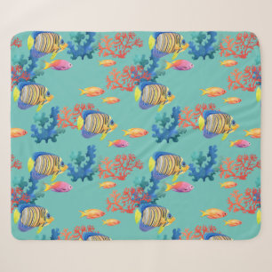 Manta Sherpa Pez Tropical & Coral