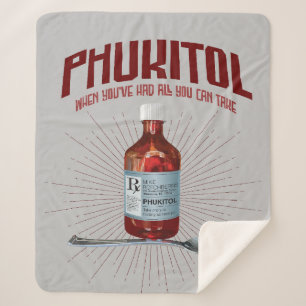 Manta Sherpa Phukitol - medicina de frustración divertida