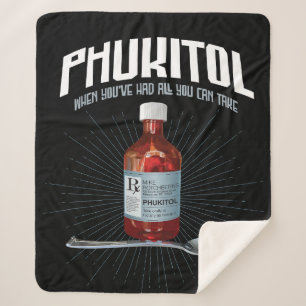Manta Sherpa Phukitol - medicina de frustración divertida