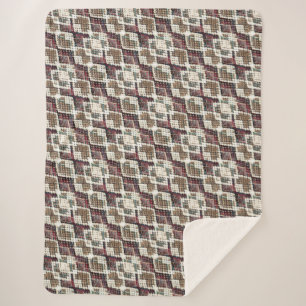 Manta Sherpa Piel de serpiente.