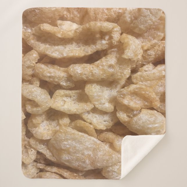 Manta Sherpa Pieles de cerdo (Anverso)