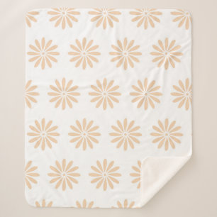 Manta Sherpa Pink flowers pattern. art,artwork,background,bloom