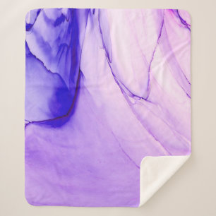 Manta Sherpa Pintura abstracta moderna y de alta calidad repres