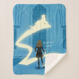 Manta Sherpa Pintura del Patronus de Hermione Granger