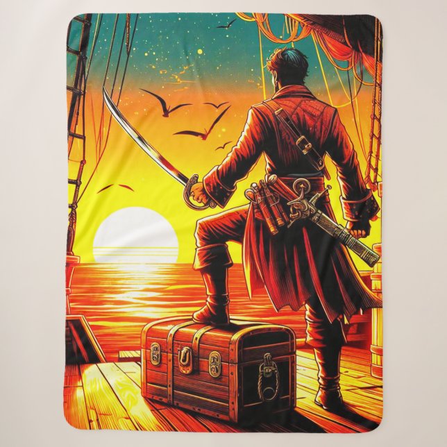 Manta Sherpa Pirata  (Anverso)