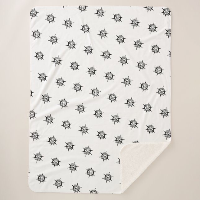 Manta Sherpa Pirate Blanket Sherpa (Anverso)