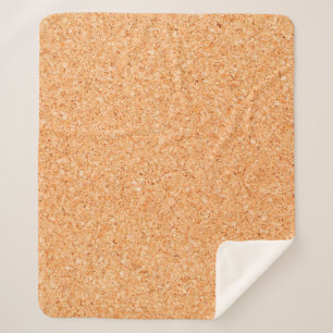 Manta Sherpa Placa en blanco de fondo