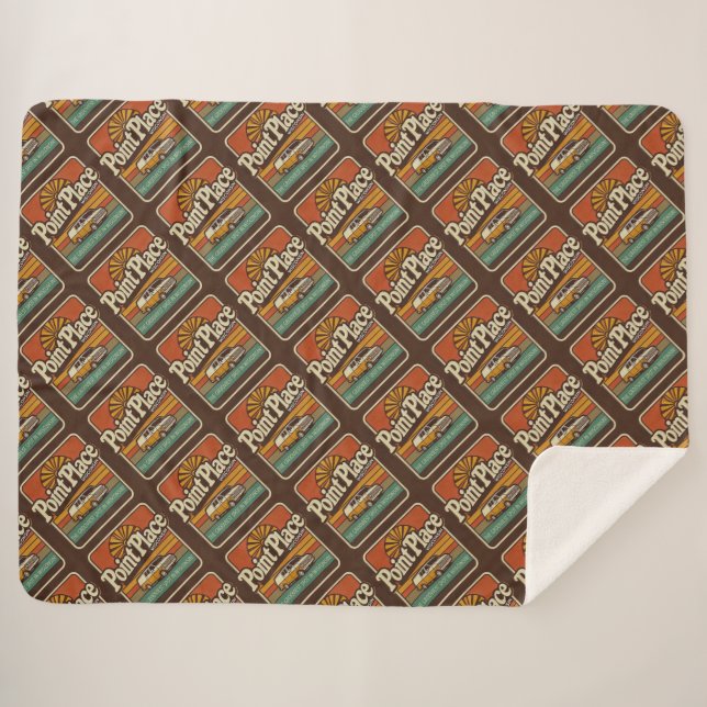 Manta Sherpa Placemat laminado (Anverso (horizontal))