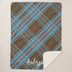 Manta Sherpa Plaid Anderson Classic Farmhouse Tartan