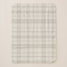 Plaid Beige Granja Silenciada