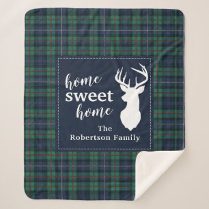 Manta Sherpa Plaid Holiday Tartan Robertson