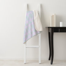 Plaid Praire Azul