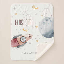 Manta Sherpa Planetas estelares del espacio exterior lindo Mono