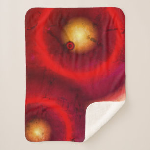 Manta Sherpa Planetas rojos Suns Círculos Astronomía