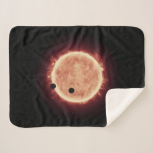 Manta Sherpa Planetas Transitando Estrella De Enano Rojo En Tra