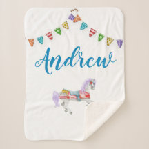 Plantilla de Personalizado de caballo de carrusel