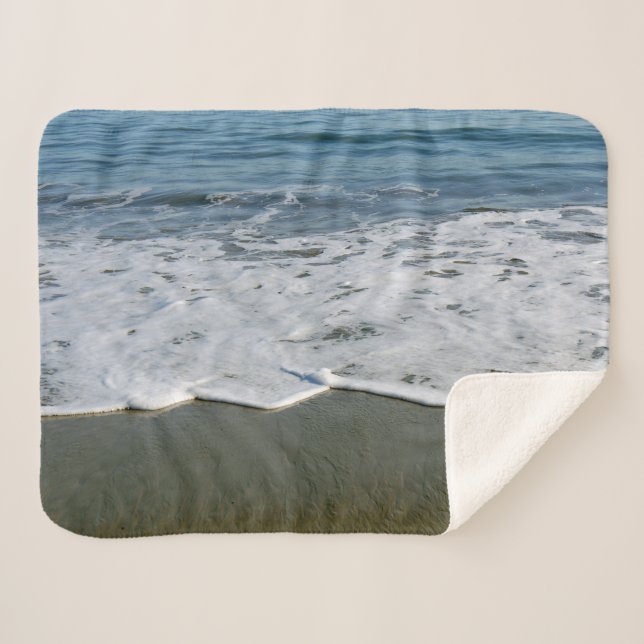 Manta Sherpa Playa/Arena/Ondas (Anverso (horizontal))