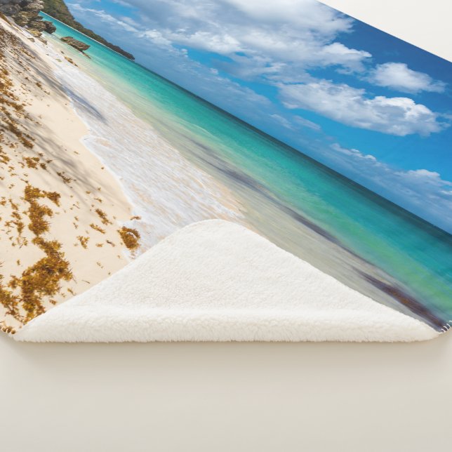 Manta Sherpa Playa de Anse Canot en Marie-Galante (3/4)