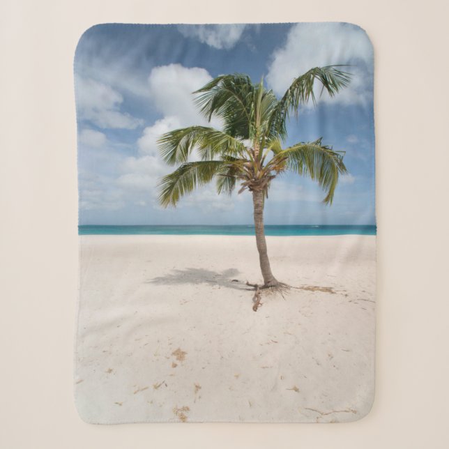 Manta Sherpa Playas tropicales | Eagle Beach, Aruba (Anverso)