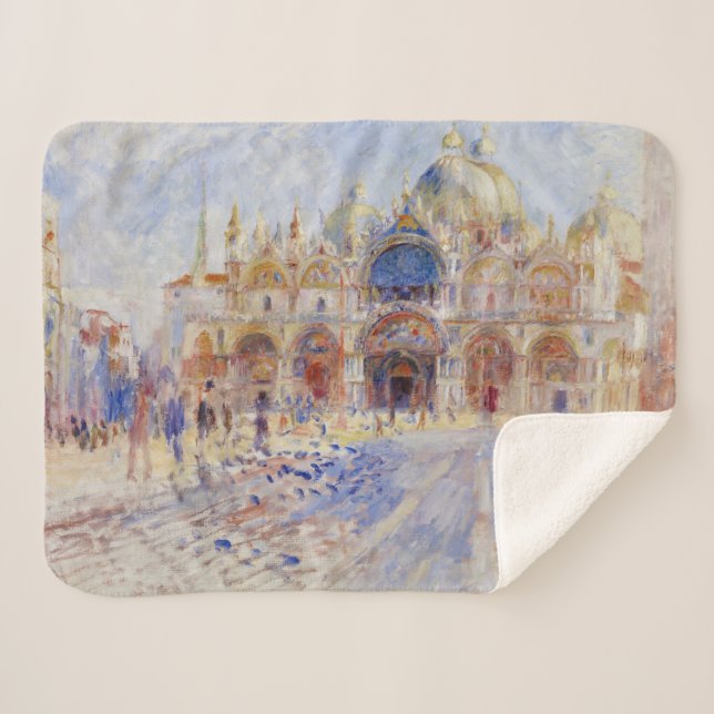 Manta Sherpa Plaza San Marcos, Venecia (Piazza San Marco) (Anverso (horizontal))