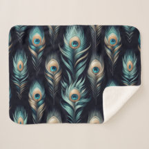 Plumas de pavo real