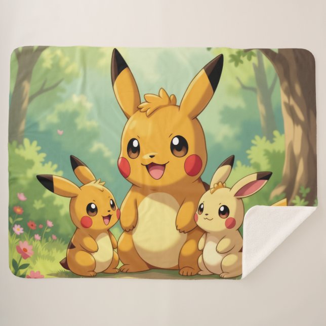 Manta Sherpa Pokémon und seine Treue Freunde (Anverso (horizontal))