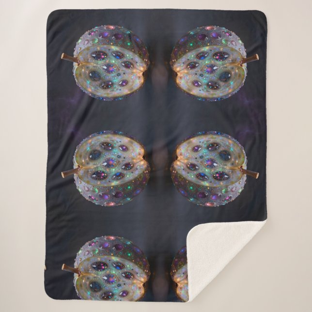 Manta Sherpa Pomegranate  (Anverso)