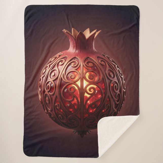 Manta Sherpa Pomegranate´10 (Anverso)