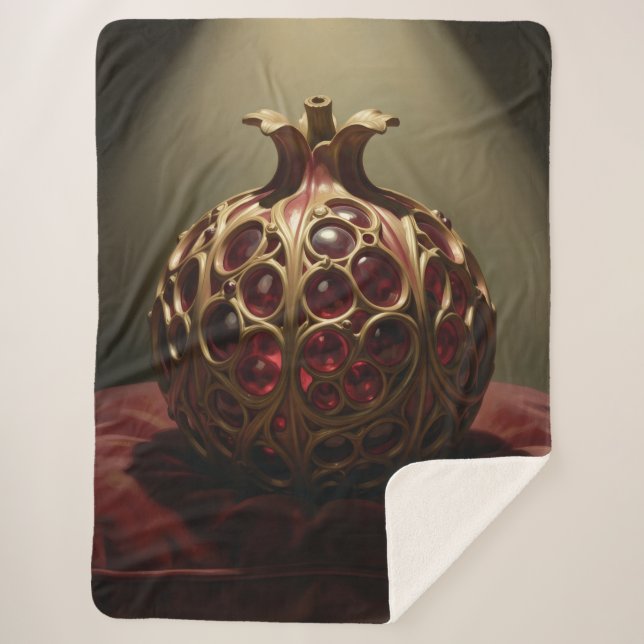 Manta Sherpa Pomegranate´9 (Anverso)