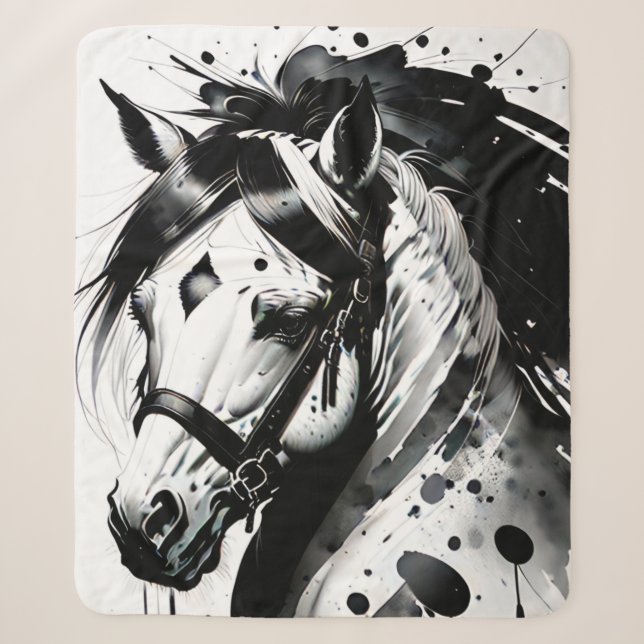 Manta Sherpa Pony espiritual 10 (Anverso)