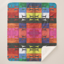 Manta Sherpa Pop art no.1 by Yeshaya Dank - unity & harmony